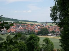 Blick auf Helmstadt