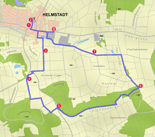 Karte Kulturweg Karte Kulturweg